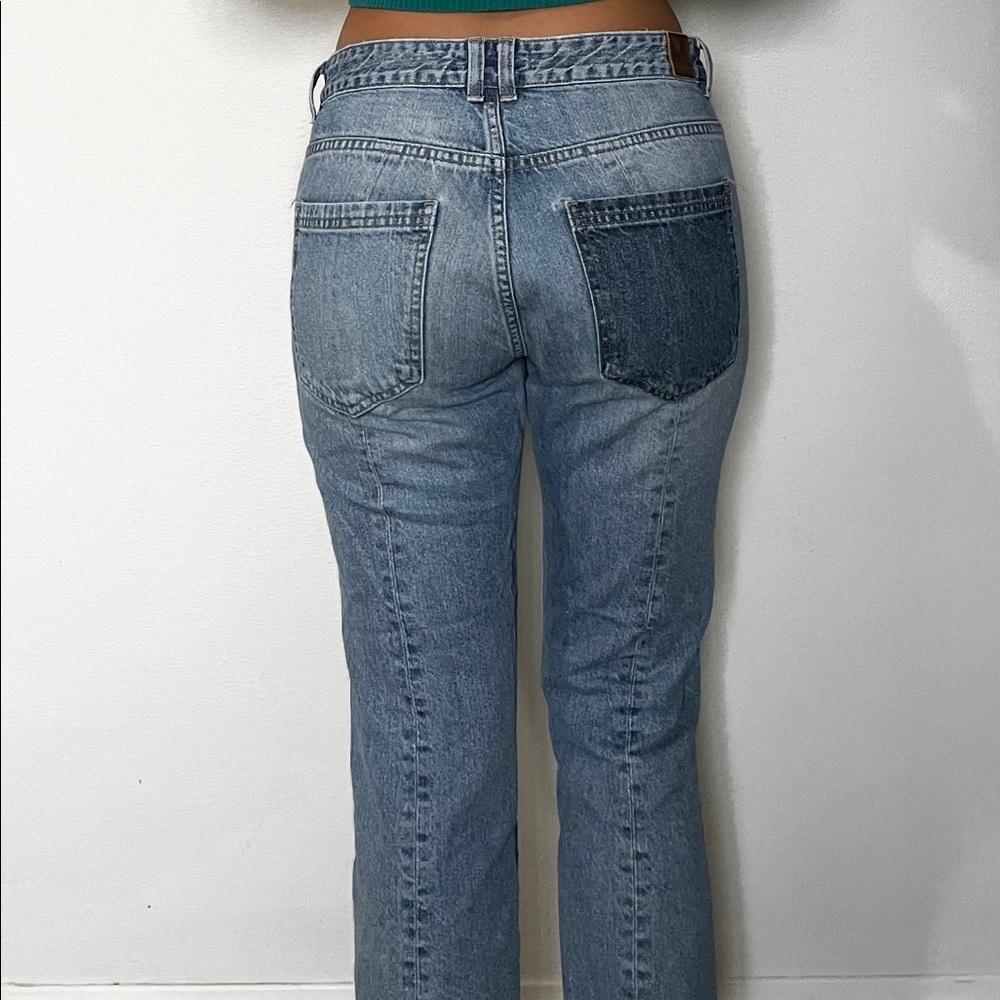 Guess Baggy Multi Denim Toned Jeans Size 27